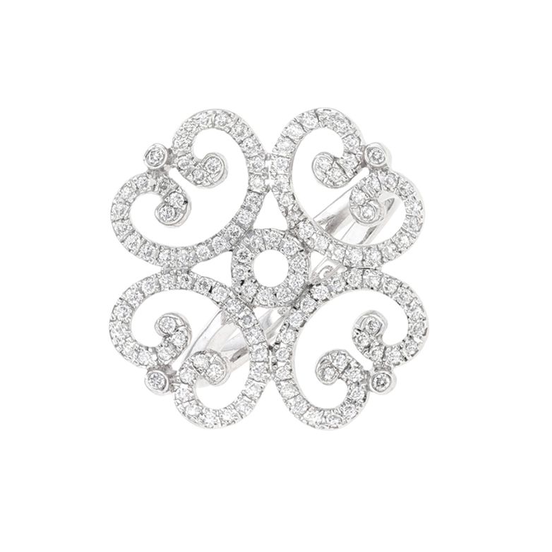 Acheter Bague diamants 0.61 carat or blanc 5.01g Comme neuf - 1600,00 € Bague diamants 0.61 carat or blanc 5.01g Comme neuf - reconditionné disponible sur Gemme Les Bijoux